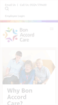 Mobile Screenshot of bonaccordcare.org